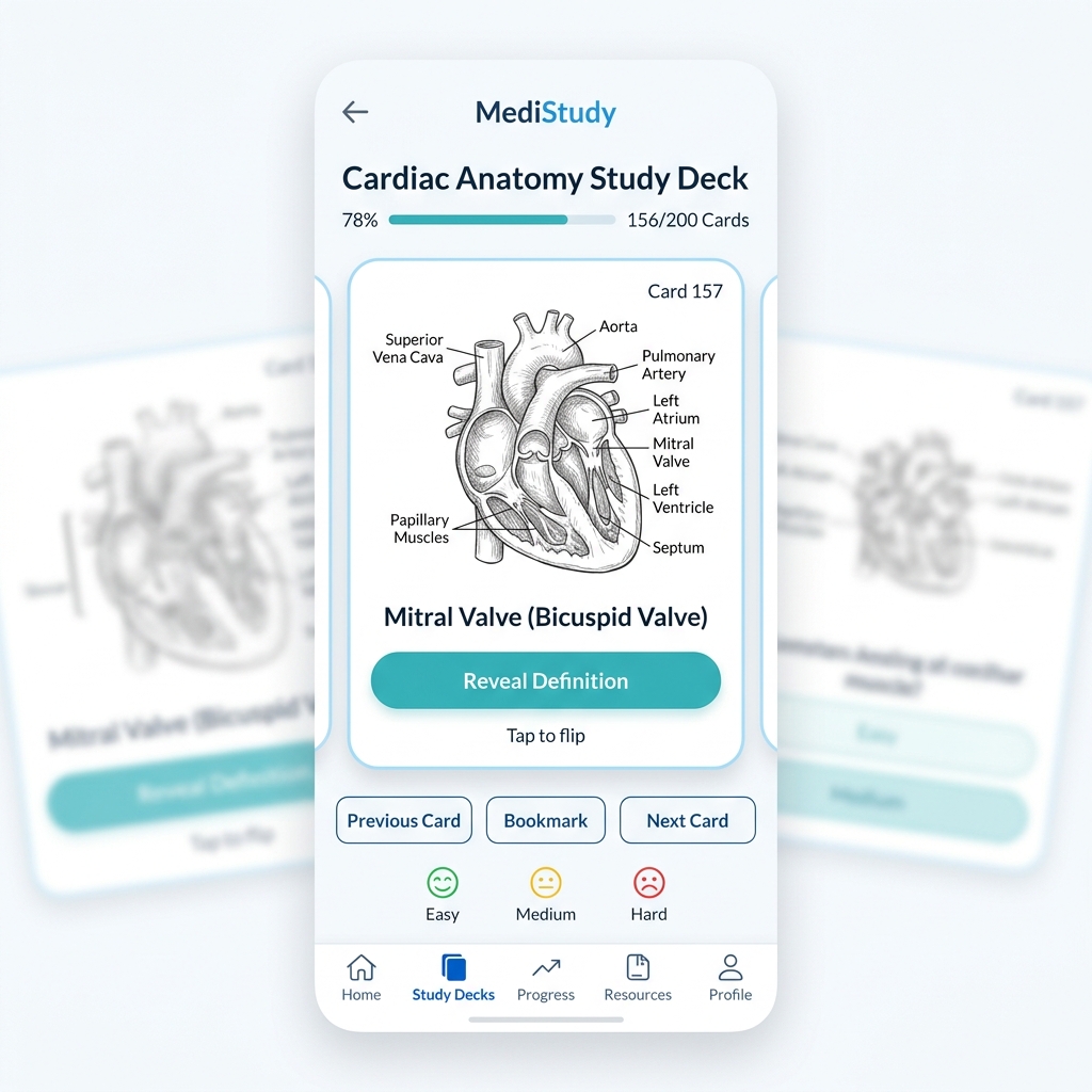 Anatomy flashcards deck